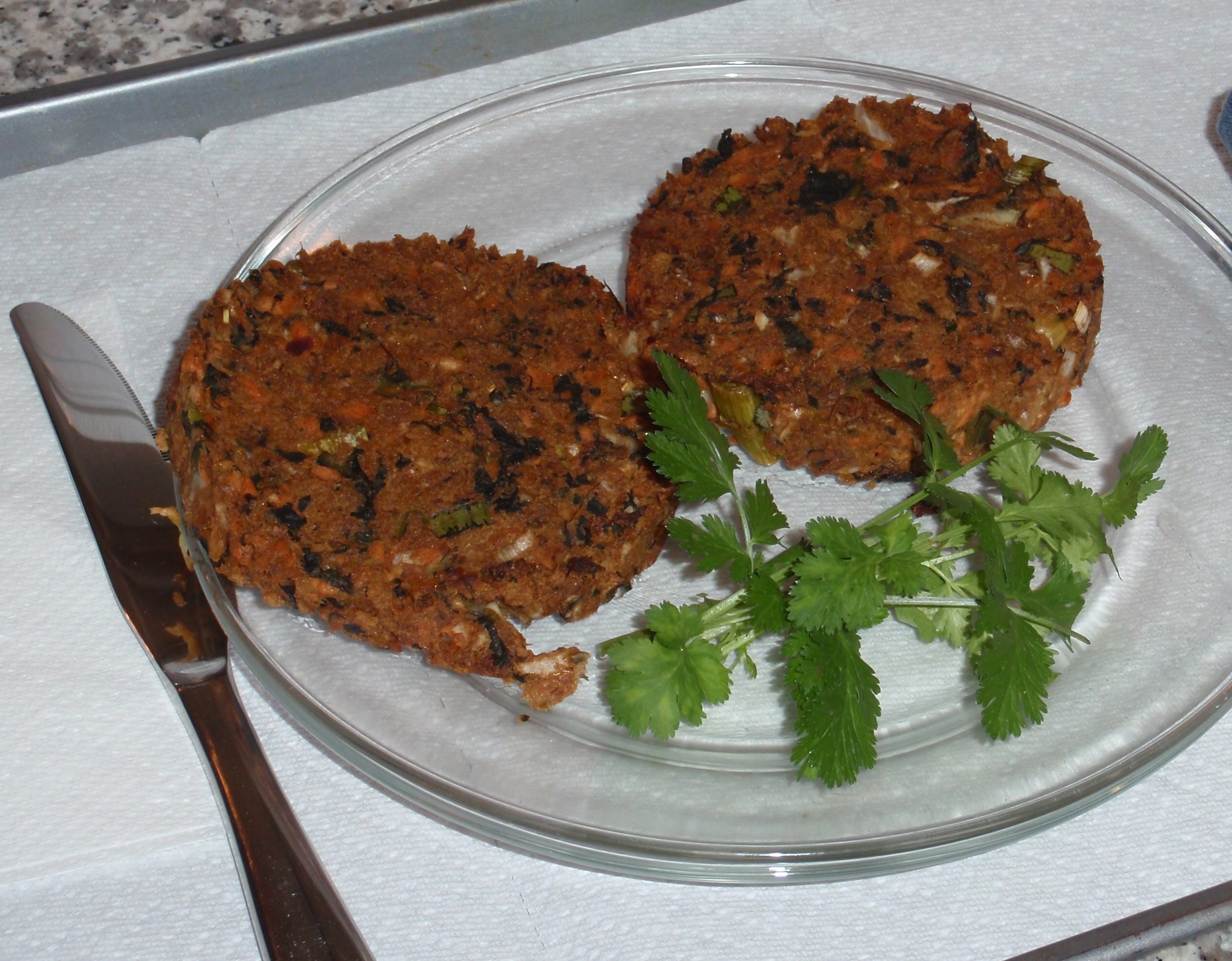 Spinach Salmon Cakes